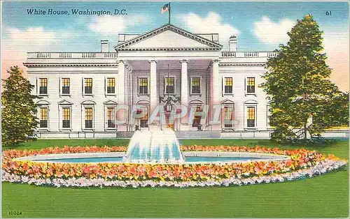 Cartes postales White House Washington DC