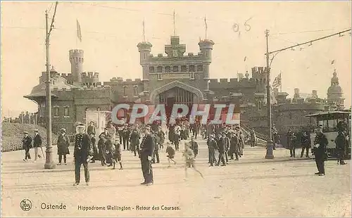 Ansichtskarte AK Ostende Hippodrome Wellington