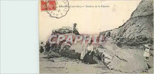 Ansichtskarte AK Bernerie Loire Inf Rochers de la Pataurie