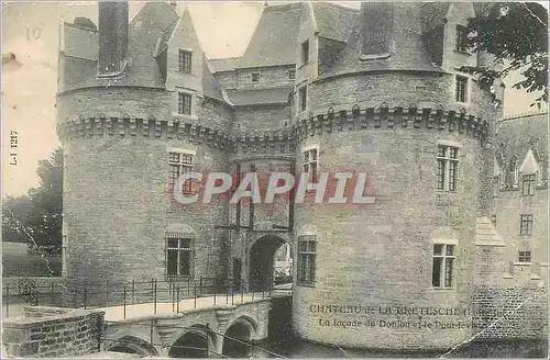 Ansichtskarte AK Chateau de La Bretesche La Facade du Donjon et le Pont