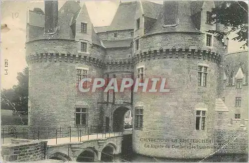 Cartes postales Chateau de La Bretesche La Facade du Donjon et le Pont