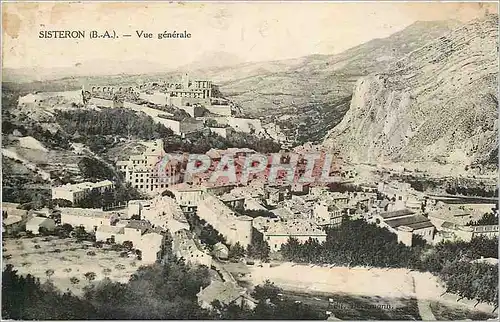 Cartes postales Sisteron BA Vue generale