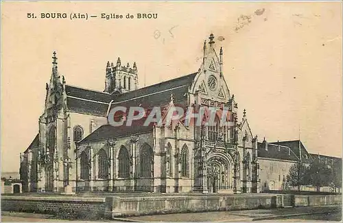 Ansichtskarte AK Bourg Ain Eglise de Brou