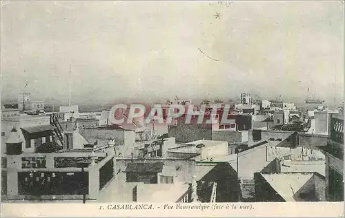 Cartes postales Casablanca Vue panoramique