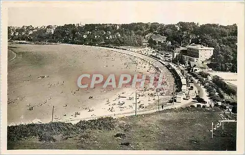 Cartes postales Perros Guirec C du N Place de Trestraou a maree basse