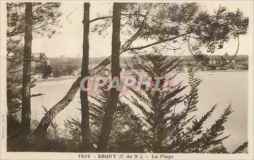 Cartes postales Erquy C du N La Plage