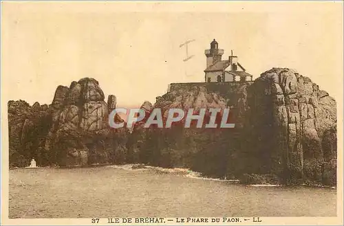 Cartes postales Ile de Brehat Le Phare du Paon