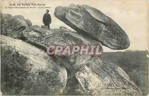 Cartes postales La Vallee Tre Auray Morbihan La Pierre Branlante de Brech Cote Ouest