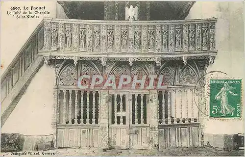 Cartes postales Le Faouet Le Jube de la Chapelle Saint Nicolas