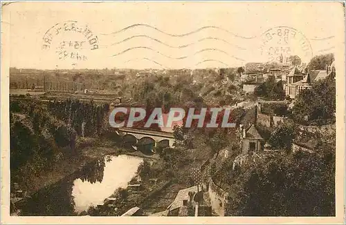 Ansichtskarte AK Poitiers Vienne Pont du Chemi de Fer