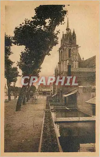 Cartes postales La Ferte Bernard Le Mail et les canaux