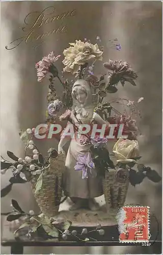 Cartes postales Bonne Annee Santon