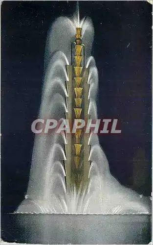 Cartes postales Le Grand Signal Fontaine lumin de 50 m
