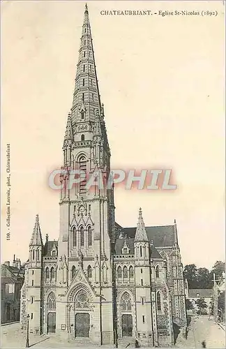 Cartes postales Chateaubriant Eglise St Nicolas