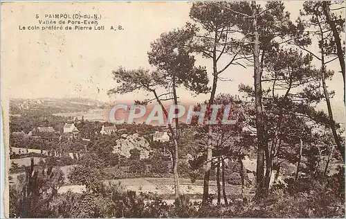 Cartes postales Paimpol C du N Vallee de Pors Even