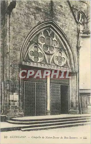 Cartes postales Guingamp Chapelle de Notre Dame de Bonsecours