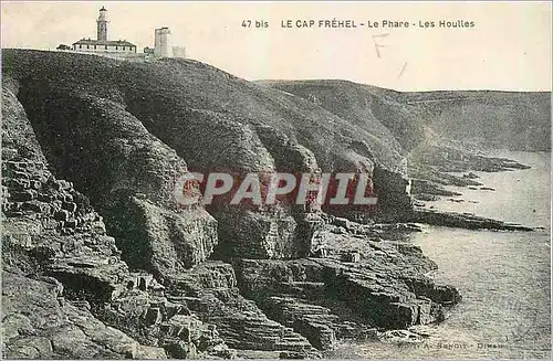 Ansichtskarte AK Le Cap Frehel Le Phare Les Houlles