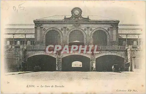 Cartes postales Lyon La Gare de Perrache