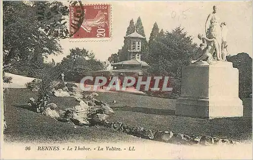 Cartes postales Rennes Le Thabor La Voliere