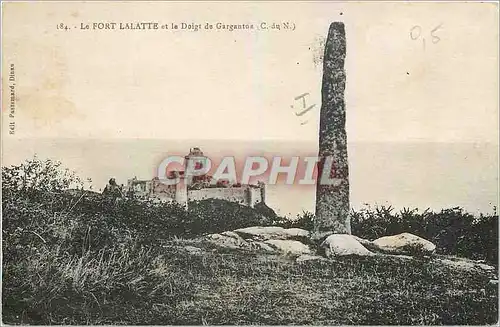 Cartes postales Le Fort Lalatte et la Duigt de Gargantua