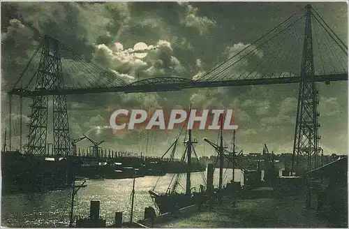 Cartes postales Nantes la nuit Le Port