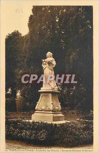 Cartes postales Vitre Ile et Vilaine Le Jardin des Plantes