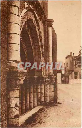 Cartes postales I'le de Re Portail de l'Eglise d'Ars et Maison du Senechal