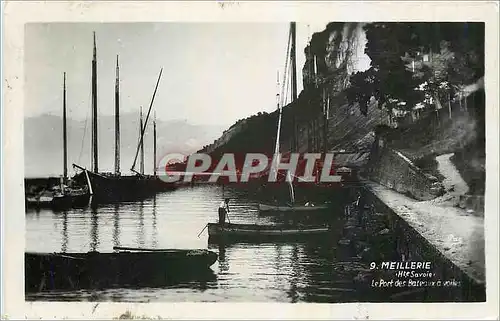 Cartes postales moderne Meillerie Hte Savoie Le Port Bateaux Le port des bateaux a voiles