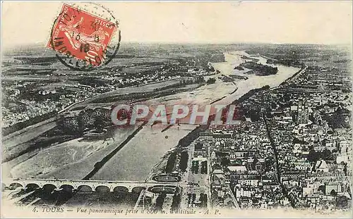 Cartes postales Tours Vue panoramique