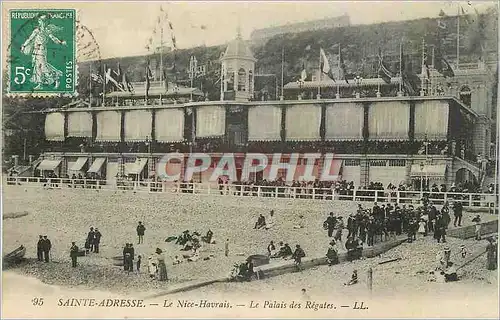 Ansichtskarte AK Sainte Adresse Le Nice Havrais Le Palais des Regates