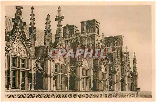 Cartes postales Chateau d'Amboise ND Facade sur la Loire Lucarnes