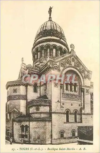 Cartes postales Tours I et L Basilique Saint Martin