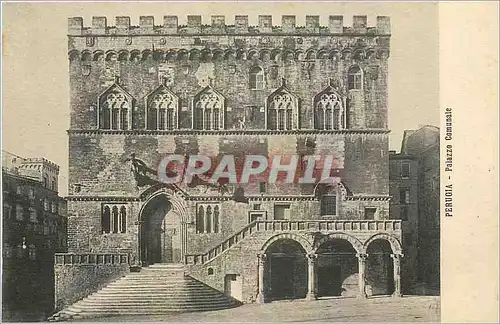 Cartes postales Perugia Palazzo Comunale