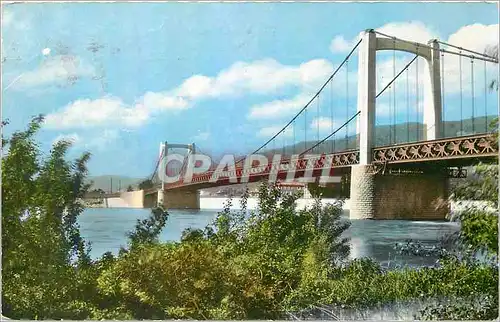 Cartes postales moderne La Vallee du Rhone Tain Tournon Le nouveau pont