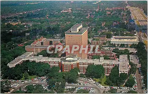 Moderne Karte Henry Ford Hospital Grand Boulevard Detroit Michigan