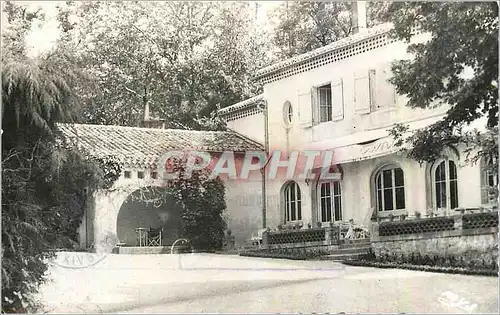 Moderne Karte Barbotan les Thermes Gers Cour de l'Hotel Cantagril