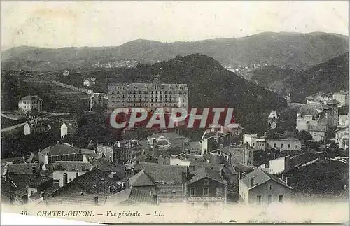 Cartes postales Chatel guyon Vue generale