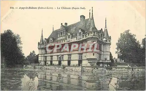 Cartes postales Azay le Rideau Indre et Loire Le Chateau