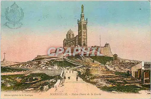 Cartes postales Marseille Notre Dame de la Garde