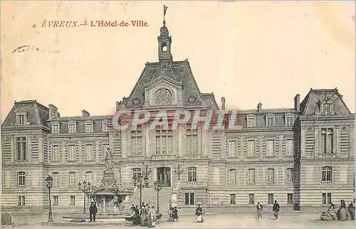 Cartes postales Evreux L'Hotel de Ville
