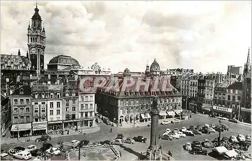 Moderne Karte Lille Nord Place du General de Gaulle