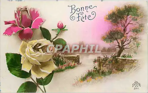 Cartes postales Bonne Fete