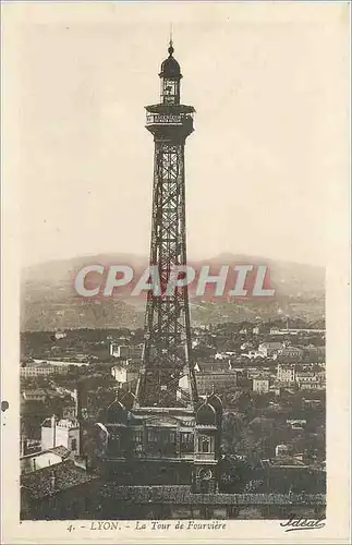 Cartes postales Lyon La Tour de Fourviere