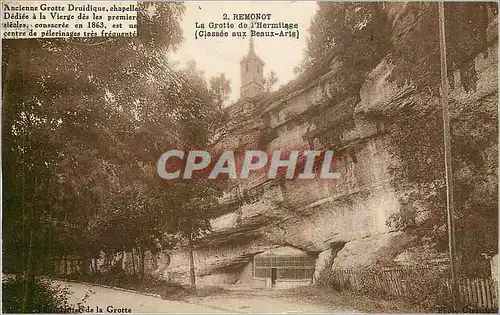 Cartes postales Remont La Grotte de l'Hermitage