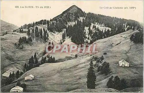 Cartes postales Les Sommits du Jura Le Cret de Chalame