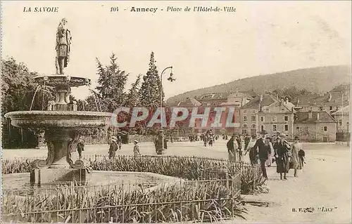 Cartes postales Annecy Place de l'Hotel de Ville