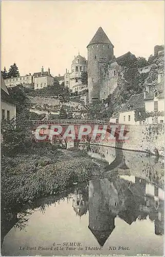 Cartes postales Semur Le Pont Dinard et la Tour du Theatre