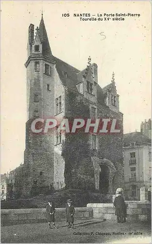 Cartes postales Nantes La Porte Saint Pierre