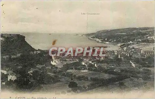 Cartes postales Cassis Vue generale