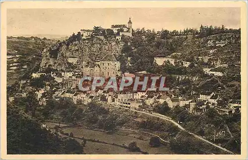 Cartes postales Rocamadour Vue generale